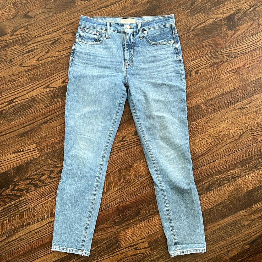Madewell 9” High-Rise Skinny Jeans in Comfort Stretch: Eco Edition